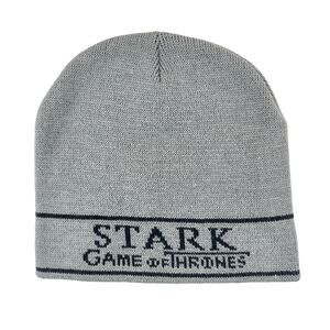 House Stark Game Of Thrones Knit Beanie Gray HBO Merchandise George R. R. Martin